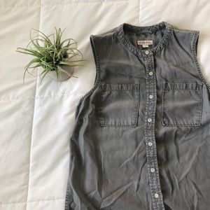Denim Grey Tank Dress